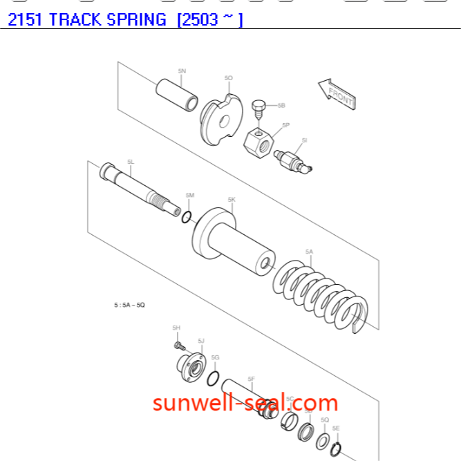 2274-1008BKT 401107-00119 2180-9001 2411-1001 2180-1026D21 S8010551 DOOSAN SOLAR 225 220 175 150 140 DH225 220 - Image 2