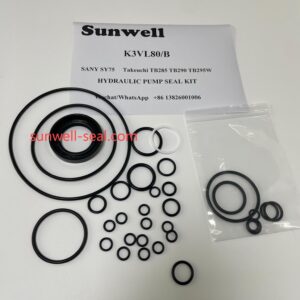 Kawasaki K3VL28 K3VL45 K3VL60 K3VL80 K3VL112 K3VL140 K3VL200 SANY SY75 SY95 SY125 SY485 SY870 PUMP SEAL KIT