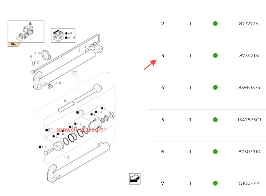 87342131 NEW HOLLAND CASE - Image 2