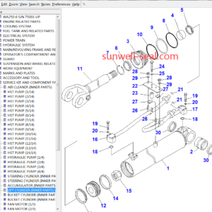 KOMATSU 418-62-05000 418-63-05000 707-99-14760